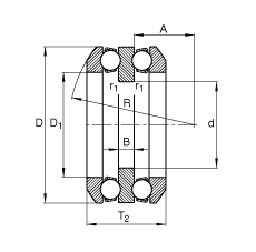 ����������S�� 54306, ����(j��) DIN 711/ISO 104 ��(bi��o)��(zh��n)����Ҫ�ߴ����p�����������S����Ȧ���ɷ��x