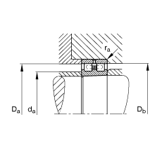 �A���L���S�� NN3036-AS-K-M-SP, ����(j��) DIN 5412-4 ��(bi��o)��(zh��n)����Ҫ�ߴ�, �Ƕ�λ�S��, �p�������F�ף��F�� 1:12 ���ɷ��x, �����ּ����pС�ď����(n��i)����϶�����ƹ���