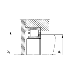 �A���L���S�� NJ2204-E-TVP2, ����(j��) DIN 5412-1 �˜ʵ���Ҫ�ߴ�, �붨λ�S��, �ɷ��x, �����ּ�