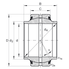 �P(gu��n)��(ji��)�S�� GE25-HO-2RS, ����(j��) DIN ISO 12 240-1 ��(bi��o)��(zh��n), ��S�o(h��)���ɂ�(c��)���ܷ�