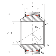 �P(gu��n)��(ji��)�S�� GE60-FW-2RS, ����(j��) DIN ISO 12 240-1 ��(bi��o)��(zh��n), ��S�o(h��)���ɂ�(c��)���ܷ�