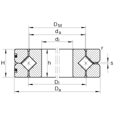 ����L���S�� SX0118/500, ����(j��) DIN 616 ��(bi��o)��(zh��n)�ĳߴ�ϵ�� 18