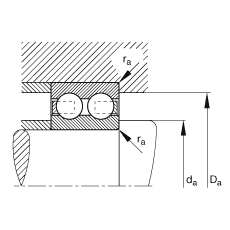 ������S�� 4302-B-TVH, ����(j��) DIN 625-3 ��(bi��o)��(zh��n)����Ҫ�ߴ磬�p��