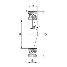 ���S�S�� HS71907-C-T-P4S, �{(di��o)��(ji��)���Ɍ�(du��)���b�����|�� �� = 15�������ƹ���