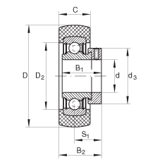 ���������S�� RABRB20/52-FA106, �����z�������ƫ���iȦ��λ�� �ɂ�(c��) P ���ܷ�