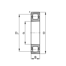 ���ΝL���S�� 20232-K-MB-C3, ����(j��) DIN 635-1 ��(bi��o)��(zh��n)����Ҫ�ߴ�, �F�����F�� 1:12