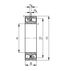 �{(di��o)�ĝL���S�� 23284-B-MB, ����(j��) DIN 635-2 �˜ʵ���Ҫ�ߴ�