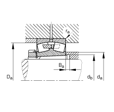 �{(di��o)�ĝL���S�� 23240-B-K-MB + H2340, ����(j��) DIN 635-2 ��(bi��o)��(zh��n)����Ҫ�ߴ�, ���F�׺;o����